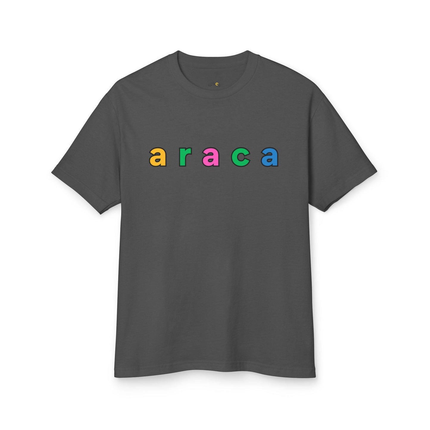 Heavyweight Araca Grey T-Shirt